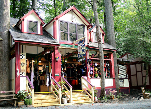 Tall Toad Hats at Maryland Renaissance Festival, renaissance hats for men, renaissance hats for women