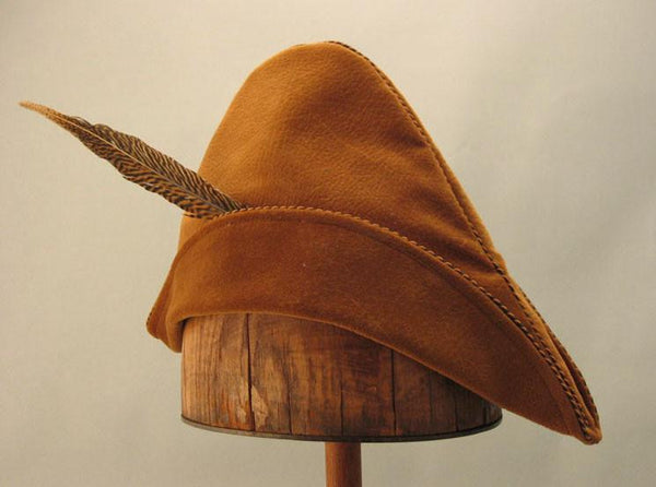 BH531 Robin Hood Hat Soft Felt, One Size