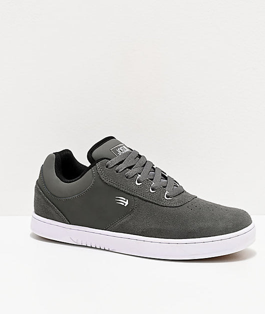 Etnies Joslin Grey \u0026 White Skate Shoes 