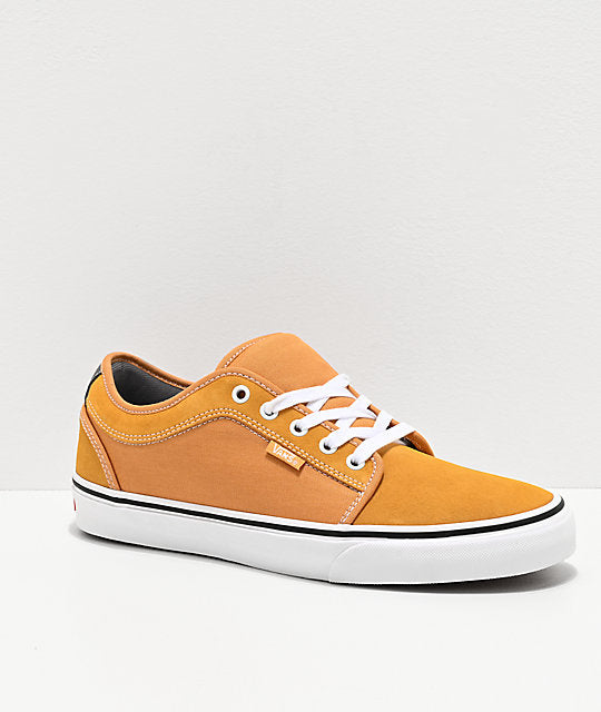 vans chukka low orange