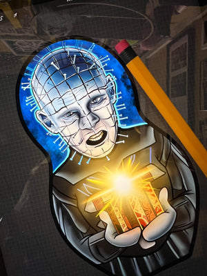 Pinhead Hellraiser Plush Toy or ornament - The Cuddle Cult