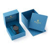 Men's & Women's Thin All Black Watch Leather Strap - Mark 1 - Brompton - 38mm