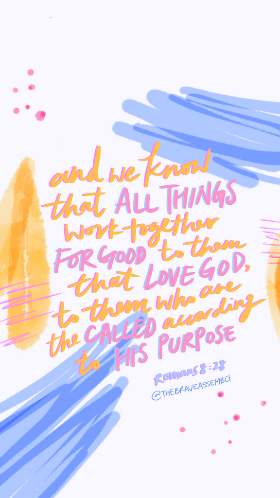 Romans 8:28 Bible Scripture