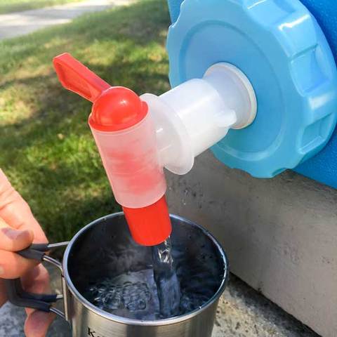 Spigot Cap for AquaBrick Beverage Dispenser - Outdoor Camping Gear