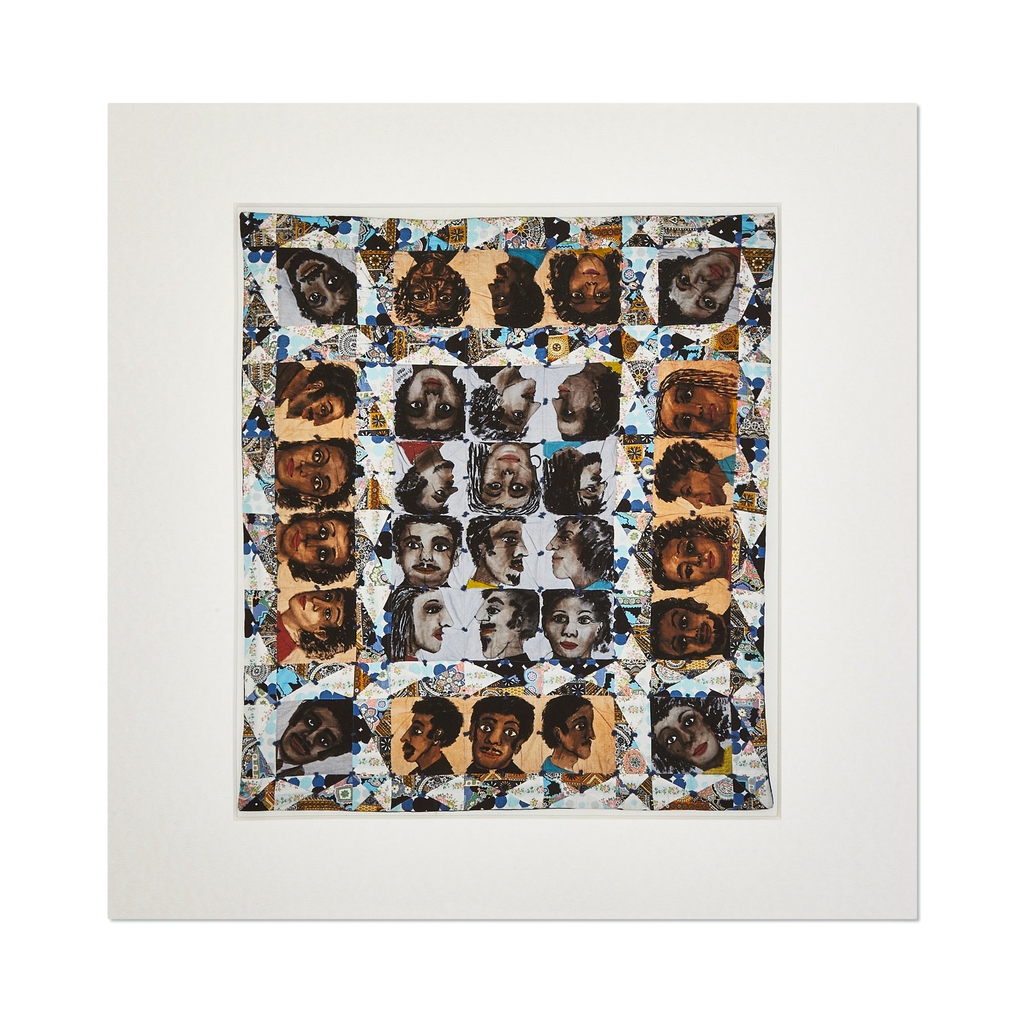 Faith Ringgold, Echoes of Harlem, Mounted Print The
