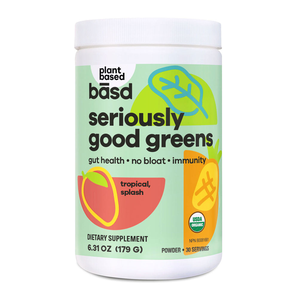 seriously good greens tropical paradise 179g - bāsd product image