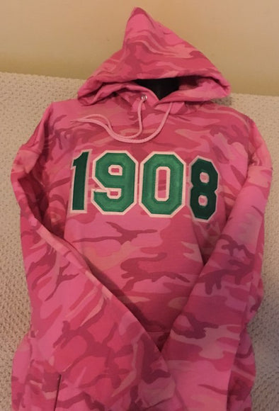 pink camo hoodie