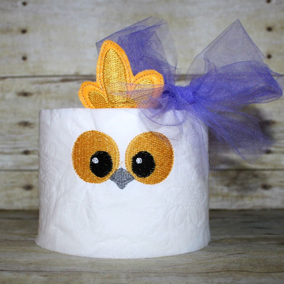 Toilet Paper Designs | Bella Bleu Embroidery