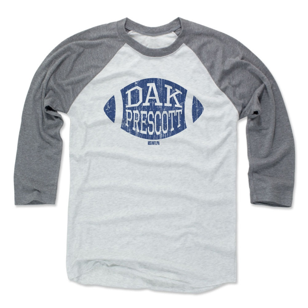Dak Prescott Baseball Tee Shirt | Dallas Football Men's Baseball T ...