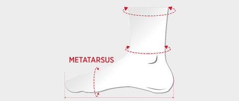 Ankle Support  Measurements