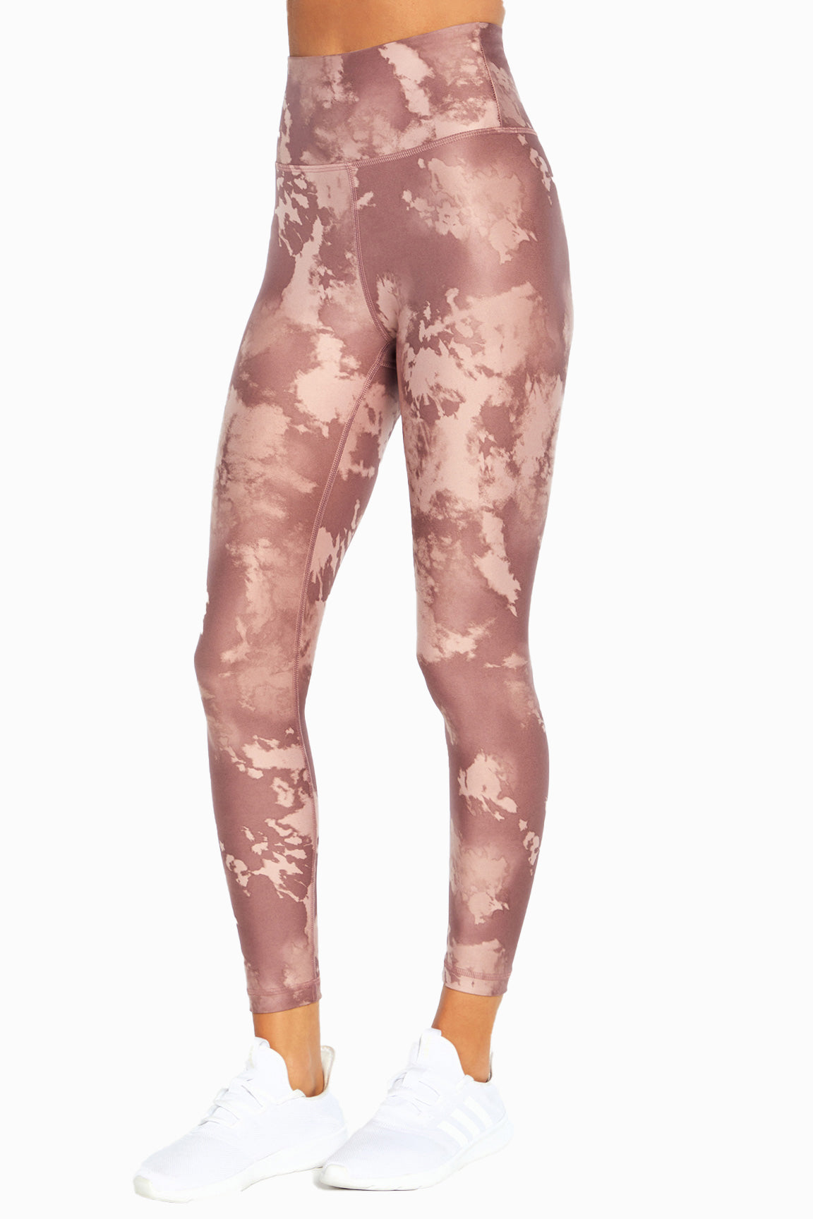 Balance by Marika Printed Easy Ankle Legging Deauville Mauve Tie Dye Storm