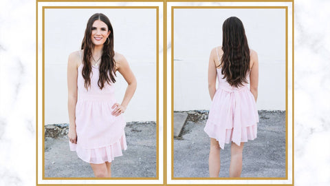 Blush Layered Dress