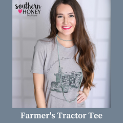 farmers tractor tee - trendy graphic tees
