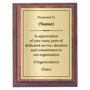 Plaques with Sayings – Awards2You