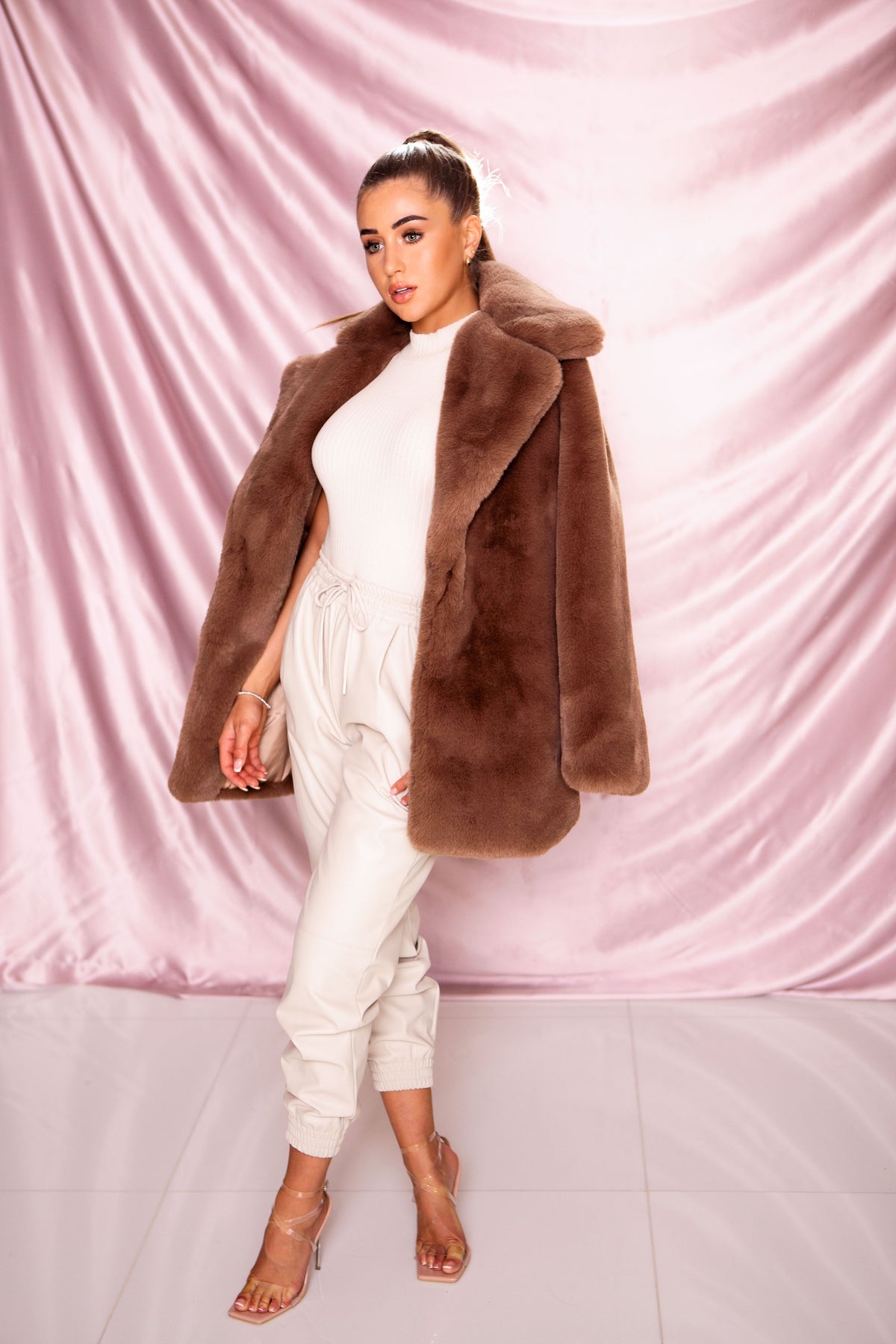 Georgia Faux Fur Coat