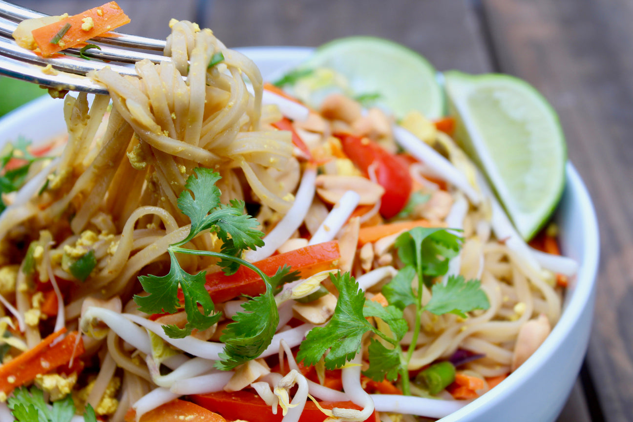 Easy Vegan Pad Thai Plantpure Nation