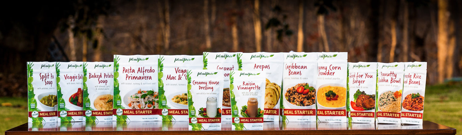 14 packages of PlantPure Meal Starters