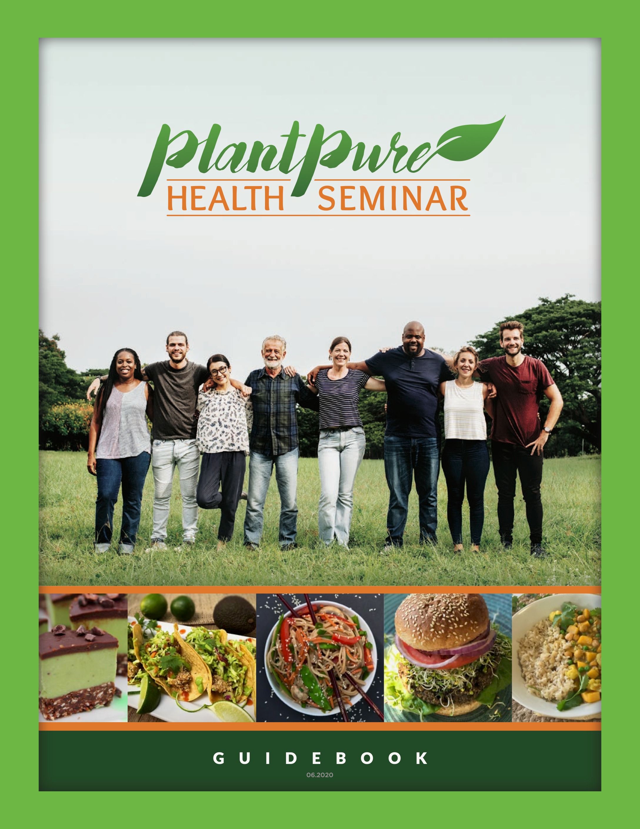 The front cover of the PlantPure Rx Guidebook