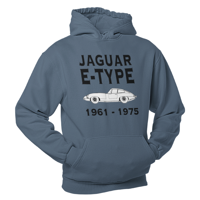 Jaguar E-Type Classic Car Hoodie