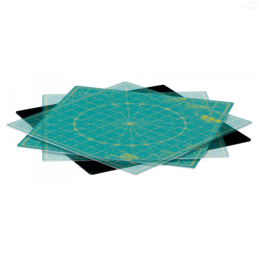 OLFA Double-sided Rotary Mat 24X36-Navy 