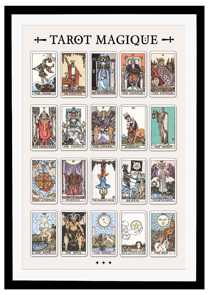
            
                Load image into Gallery viewer, LINDSEY FOARD // Tarot Magique Print
            
        