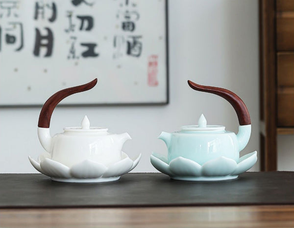 Experience the Beauty of Chinese Tea Set with Our White Suet Jade