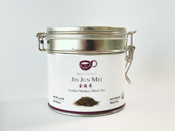 BESTLEAFTEA's Jinjunmei Black Tea, a premium black tea with high antioxidant content and potential health benefits