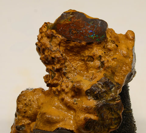 Yowah nut with exposed opal