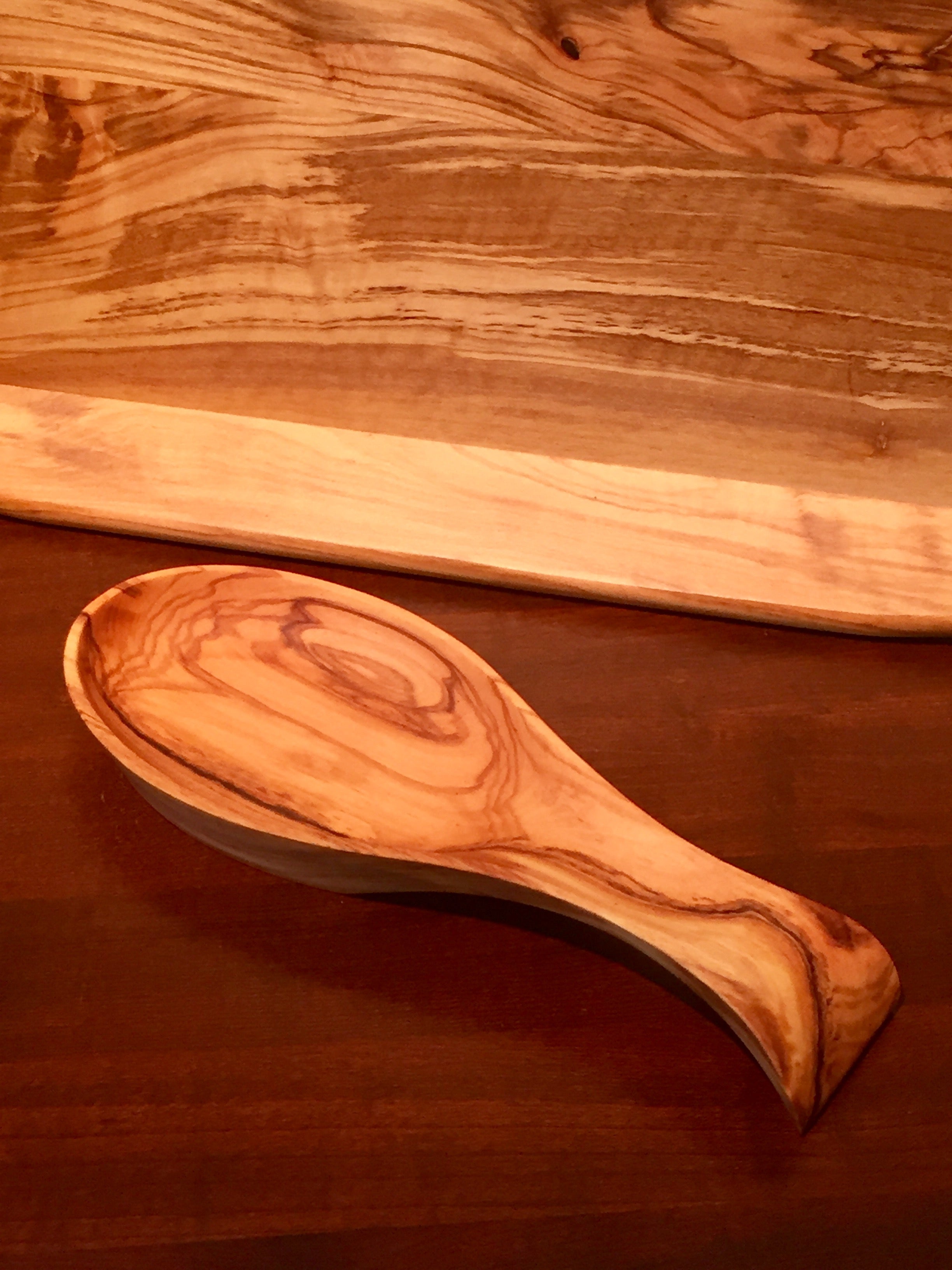 wooden spoon rest
