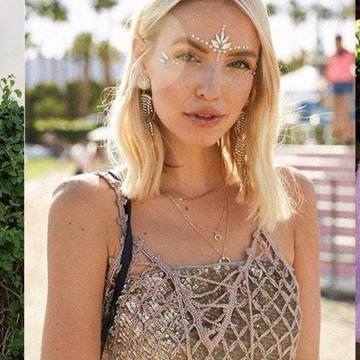 Coachella fashion: glitter, glow and those prints worn by men