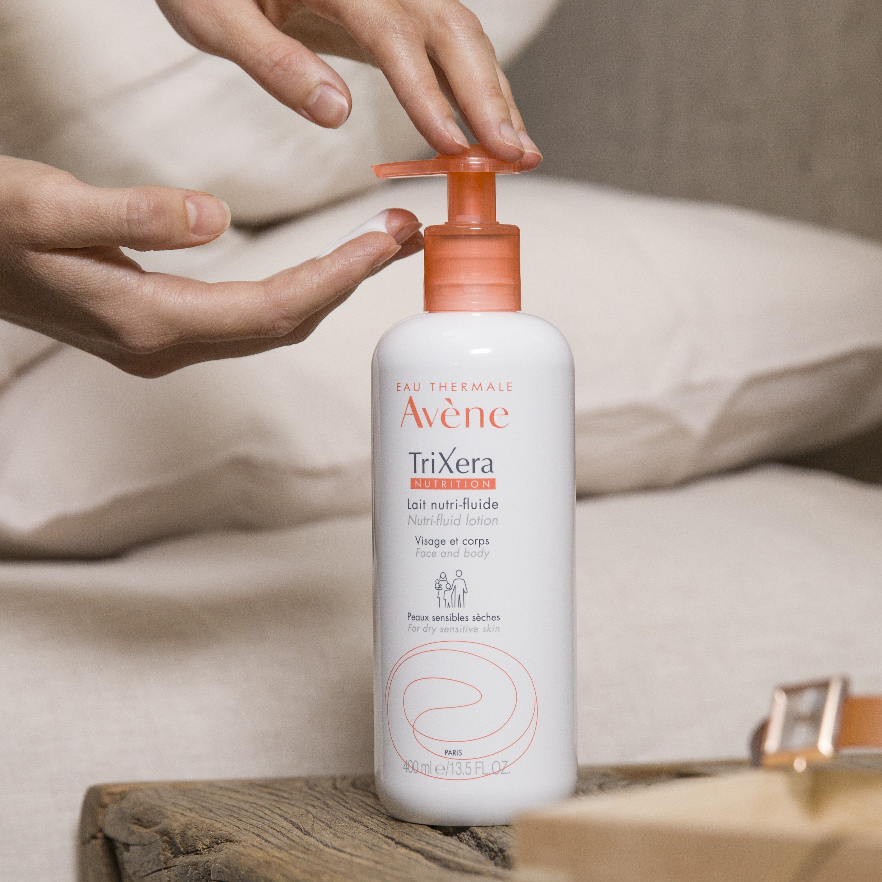 Avène TriXera Nutrition Nutri-fluid Lotion 400ml - Moisturiser for | OZ Hair & Beauty