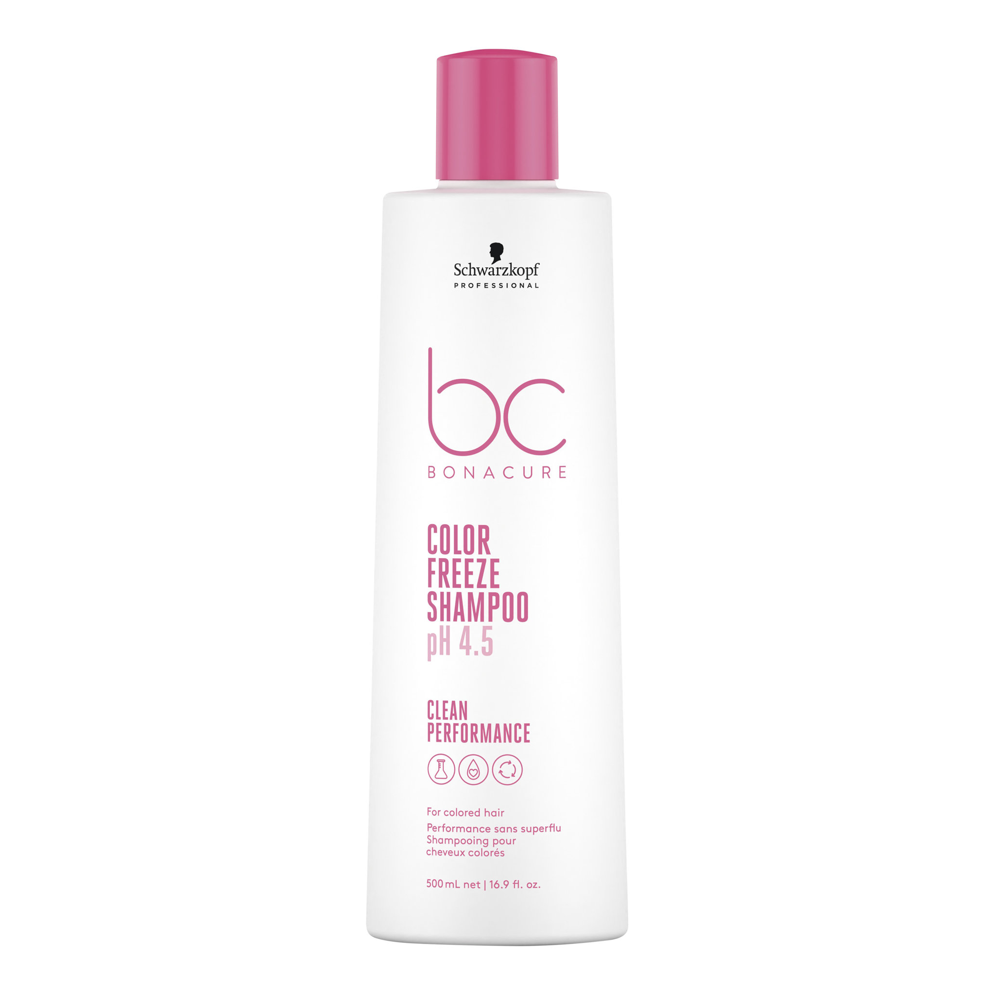 værksted Monica Vanding Schwarzkopf Professional BC Clean Performance Color Freeze Shampoo 500ml |  OZ Hair & Beauty
