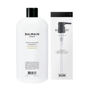 Balmain Paris Moisturizing Shampoo 1000ml with Pump – Oz Hair and Beauty