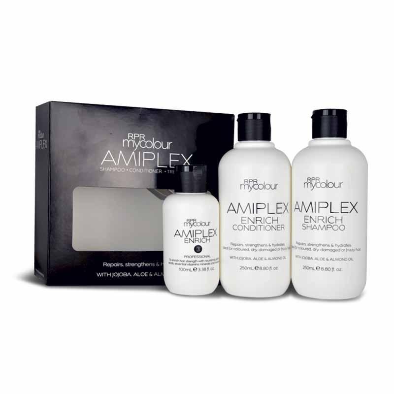 RPR Amiplex Enrich Shampoo Conditioner Treatment Kit | Hair &