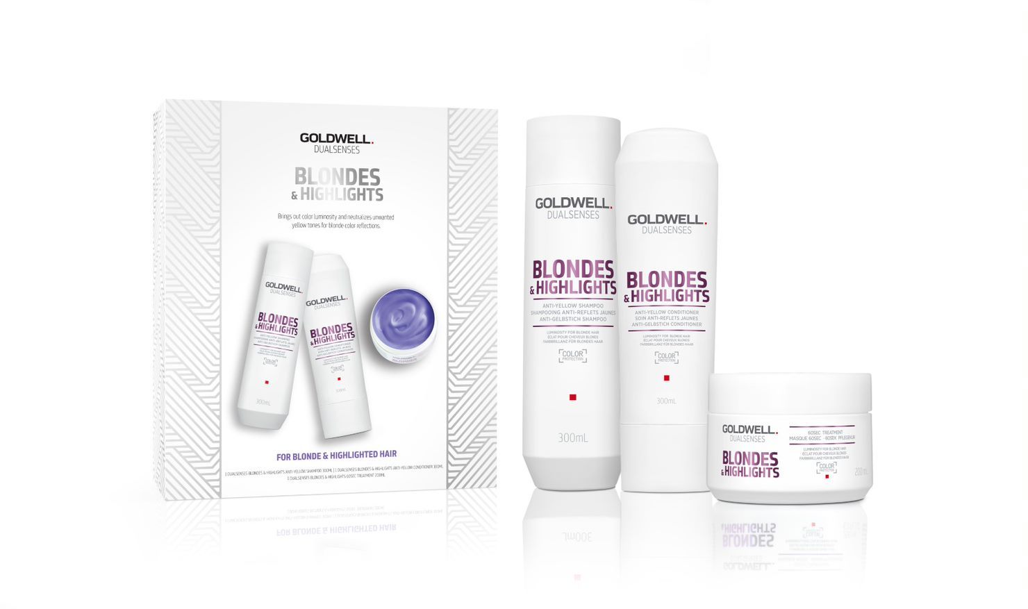 Goldwell Dualsenses Blondes And Highlights Trio Pack Oz Hair And Beauty