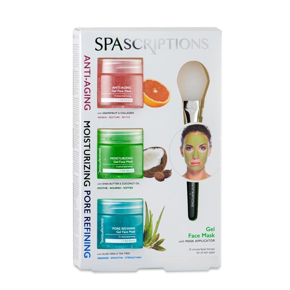 Spascriptions Anti-Aging, Moisture and Pore Refining Gel Mask Pack OZ Hair and Beauty