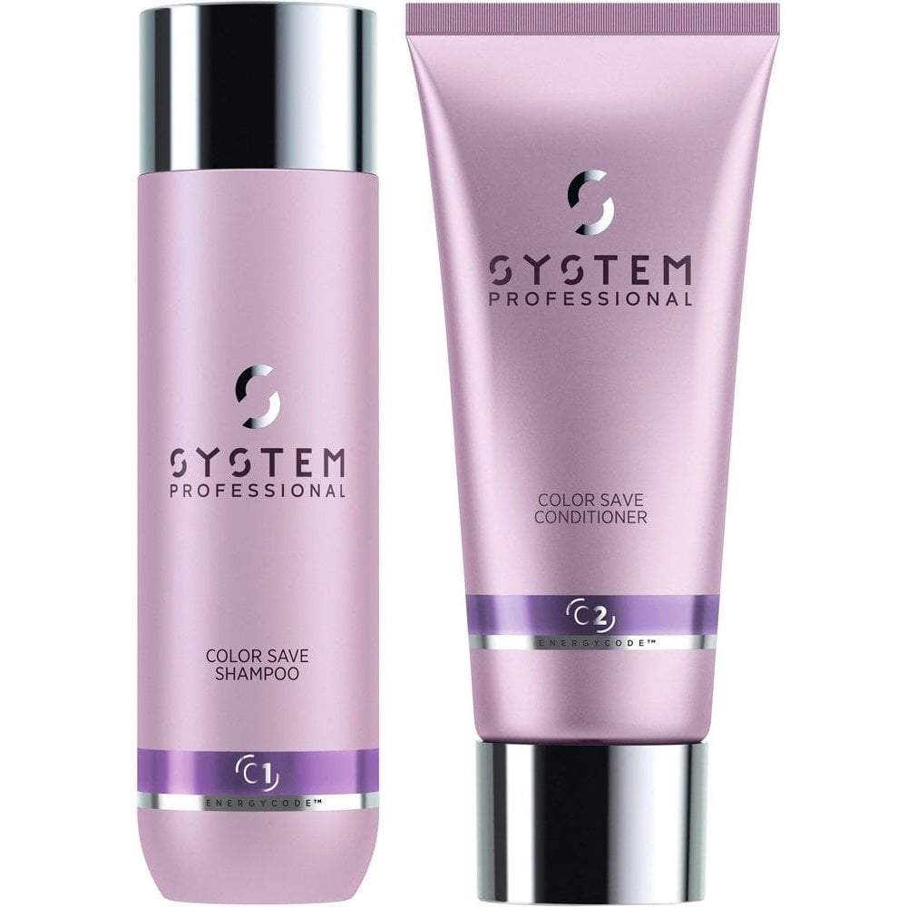 System Professional Color Save Shampoo And Conditioner Bundle Oz Hair