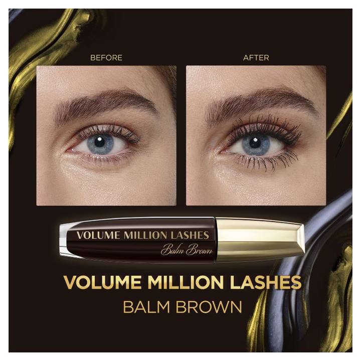L'Oréal Paris Volume Million Lashes Noir Mascara Brown | OZ Hair & Beauty