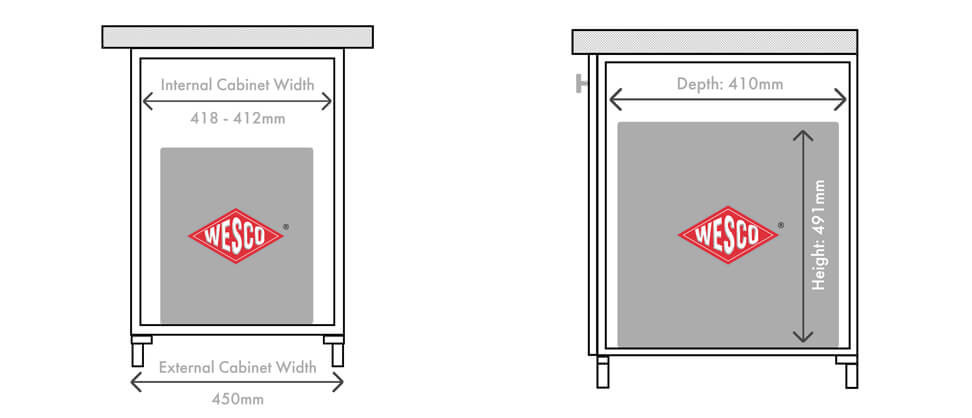 Measuring for your Wesco Bin