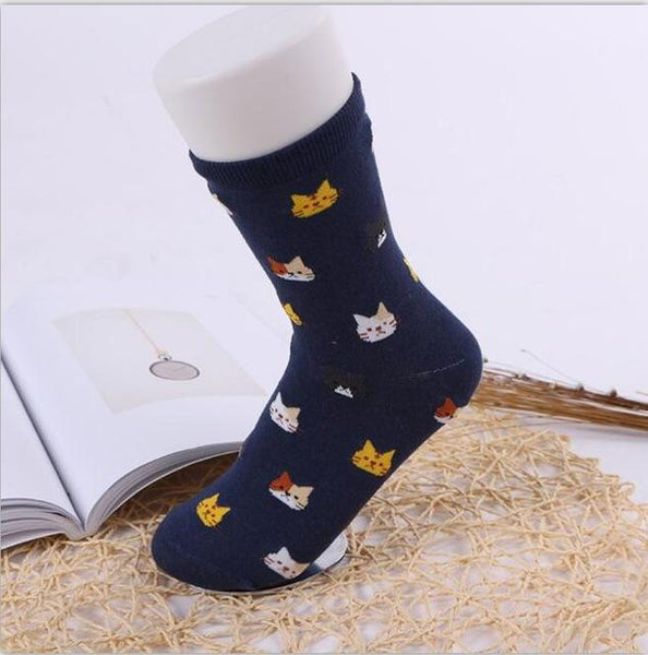 Cute Cat Socks - All 5Pair – Meowaish