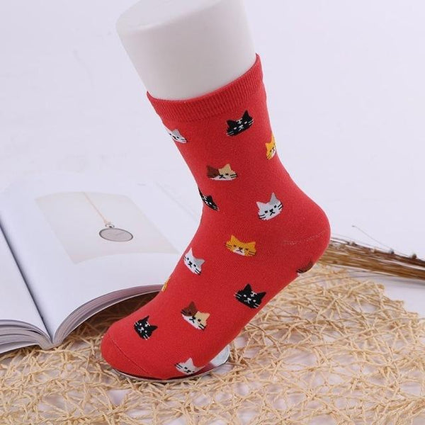 Cute Cat Socks - All 5Pair – Meowaish