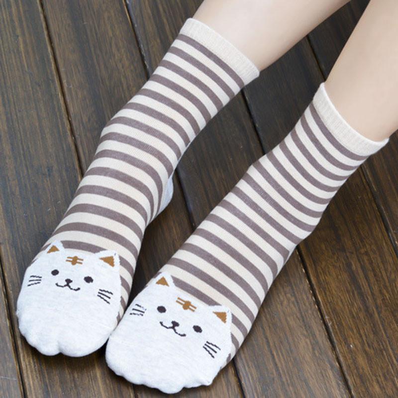 Cute Cat Socks (all 6 Pair) – Meowaish