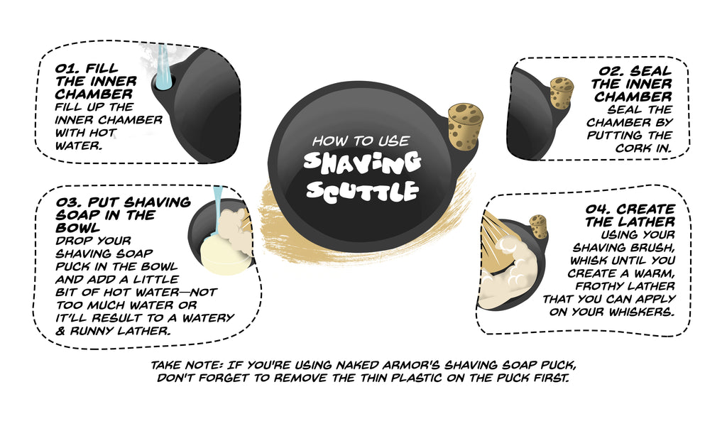 How To Use A Shaving Scuttle