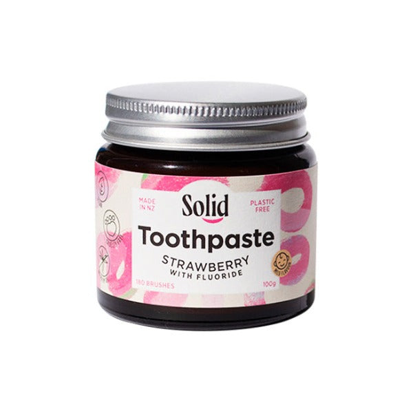 toothpaste in a jar