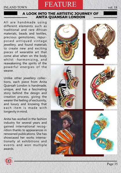 Latest Press Anita Quansah London on InlandTown 