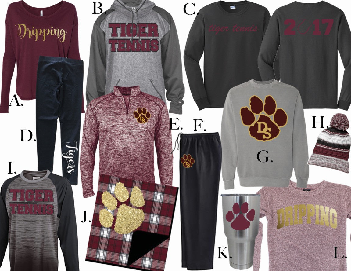 Dripping Springs, Tigers Spirit Wear 