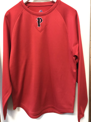 majestic baseball pullover fleece