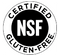 NSF GLUTEN FREE CERTIFIED