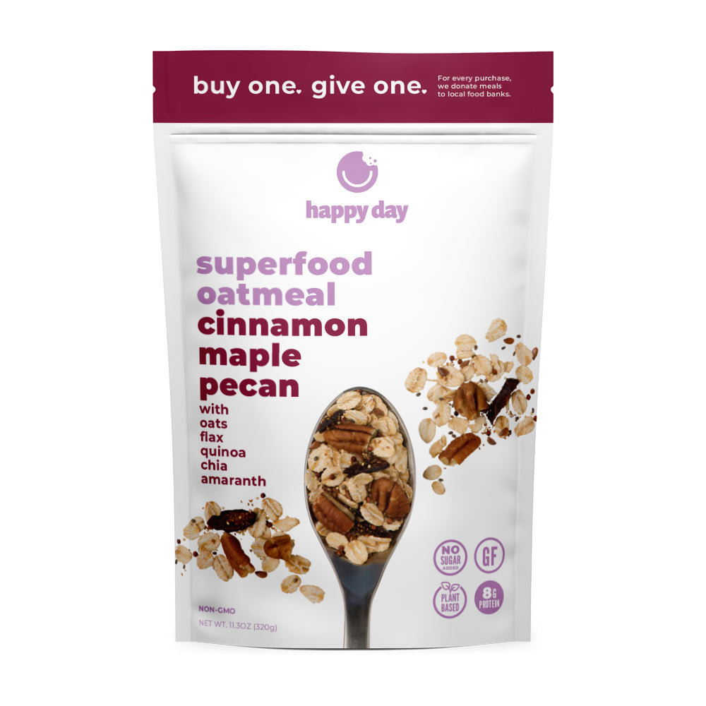 Superfood Oatmeal Bowl (7g protein!) - Fit Foodie Finds