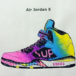 Download Air Jordan Coloring Book Coloringbooklife